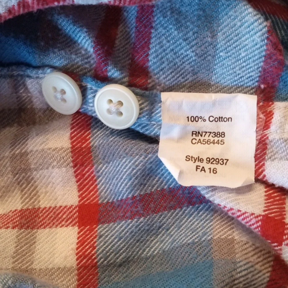J. Crew Flannel Women's Top Small